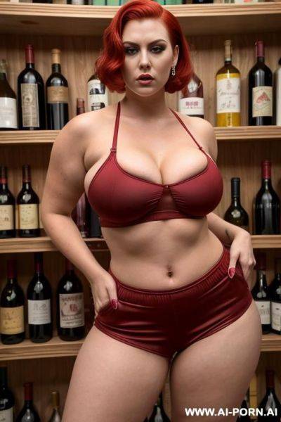 Trailer park slut, gigantic round boobs, - ai-porn.ai on pornintellect.com