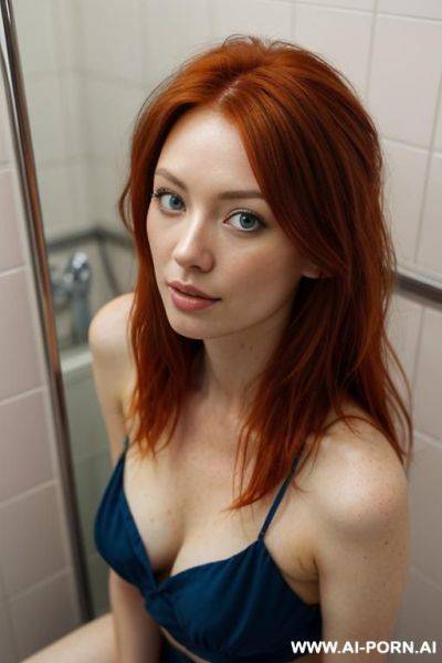 Redhead upskirt - ai-porn.ai on pornintellect.com