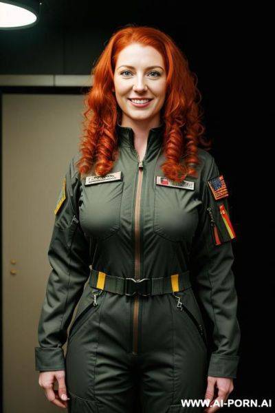Very dark black background, apache helicopter pilot suut, apache helicopter pilot coverall, ah-4 apache pilot suit, us army apache helicopter pilot helmet, - ai-porn.ai on pornintellect.com