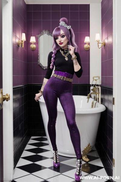 Standing in a fancy luxurious sky rise penthouse in manhattan, big sexy lips, photorealistic, lean, fit, toned body, beautiful, gorgeous, blonde, (ultra detailed photo), (hyper realistic photo) - ai-porn.ai on pornintellect.com