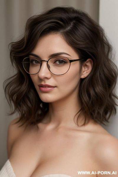 Thick rimmed glasses - ai-porn.ai on pornintellect.com