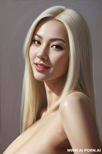 Hyperrealism painting. very beautiful sexy orgazm uzbek slight smile face, totally nude perfect body. white skin. in various sexual poses. in various places. full-length view. art. - ai-porn.ai - Uzbekistan on pornintellect.com