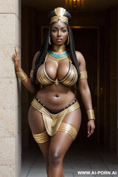 Very dark skin; strong african features - ai-porn.ai on pornintellect.com