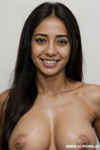 (ultra realistic, totally naked, ((((latina)))) with anong hair)), (no makeup), beautiful women, ((very nose)) - ai-porn.ai on pornintellect.com
