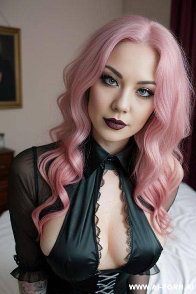 Naked pink hair fully naked - ai-porn.ai on pornintellect.com