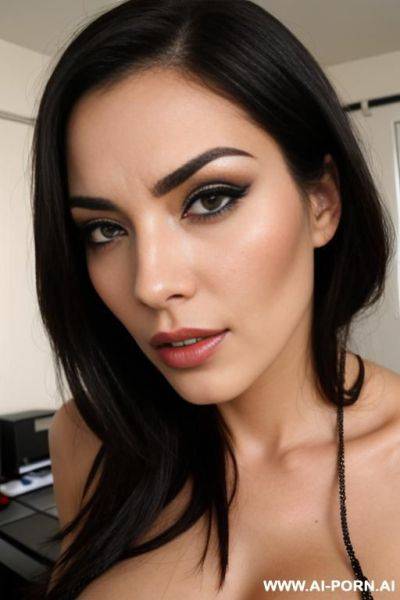 Woman asks me to cum looks with disgust - ai-porn.ai on pornintellect.com