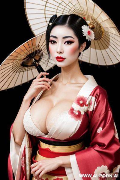 Girl gothic, naked, huge tits - ai-porn.ai on pornintellect.com