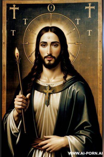 Jesus of shroud of turin - ai-porn.ai on pornintellect.com