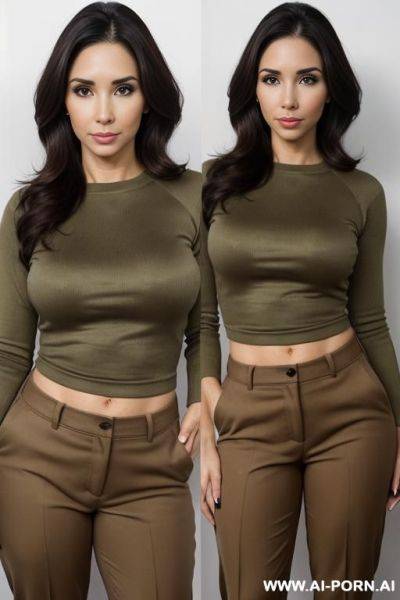 ((fancy sex shop)), ((crew neck shirt and khaki pants )), ((suburban mom)), ((higareda)), (gorgeous), beautiful eyes, (big full lips), (beautiful), (lean) ((photorealistic)) (tanned latina), ((ultra detailed photo)), ((hyper realistic photo)), (busty) - ai-porn.ai on pornintellect.com