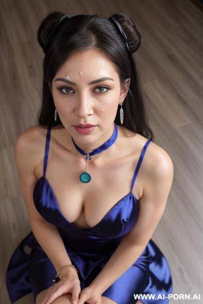 Hot busty woman brunette, ultra detailed, best quality, finely detail, highly detailed face, highly detailed eyes, sexy eyes, best quality eyes, highly detailed hands, highly detailed skin, makeup, - ai-porn.ai on pornintellect.com
