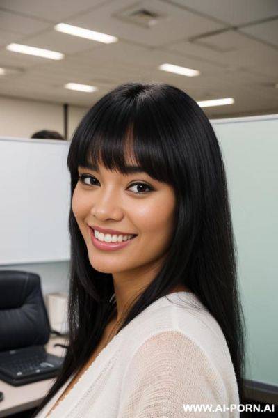 Looking at viewer, perfect smile - ai-porn.ai on pornintellect.com