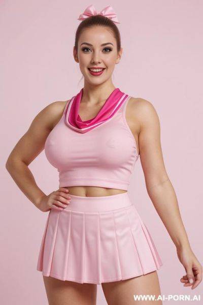 (((full body view))) perfect breast, huge round boobs, naked, tits perfekt , white, german, soft alluring smirk, horny bimbo, full lips, voluptuous haircut - ai-porn.ai - Germany on pornintellect.com