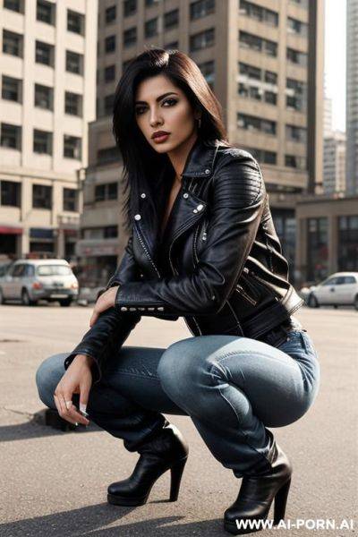 Flare jeans, low rise jeans - ai-porn.ai on pornintellect.com