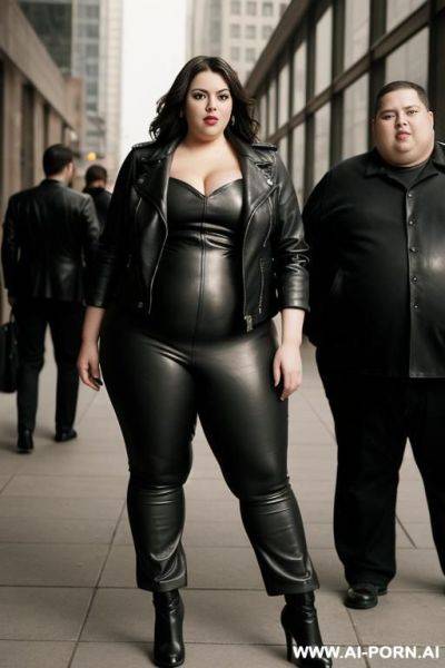 Obese woman and man doing gy style sex - ai-porn.ai on pornintellect.com
