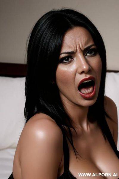 Woman screams no - ai-porn.ai on pornintellect.com