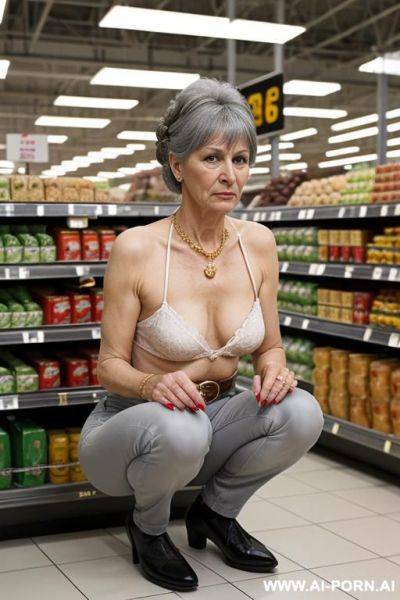 Big glassesgold chain160cm h6ßkg wbreast size cup 5b 65 years oldskinny face very angry looking - ai-porn.ai on pornintellect.com