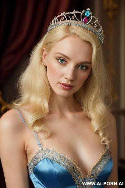 Medieval princesses kissing - ai-porn.ai on pornintellect.com