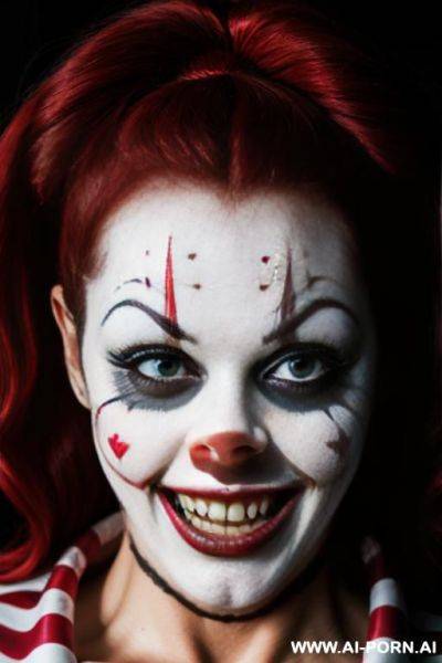 Vagina clown horror terrifier - ai-porn.ai on pornintellect.com