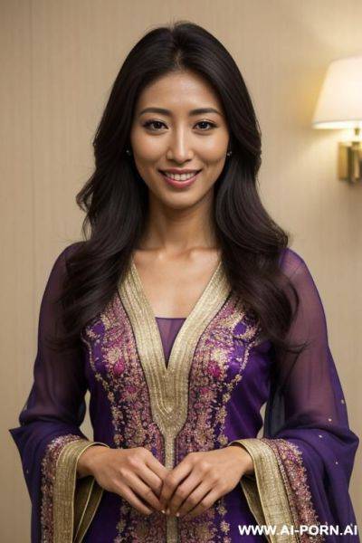 (long sleeve crew neck fancy colorful highly detailed dupatta), night time, (photorealistic), (ultra detailed photo), (hyper realistic photo), ( dichen lachman ) - ai-porn.ai on pornintellect.com