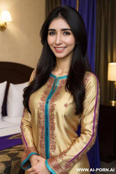 (long sleeve crew neck fancy colorful highly detailed dupatta), (lean), night time (photorealistic), (ultra detailed photo), (hyper realistic photo), (higareda) busty - ai-porn.ai on pornintellect.com