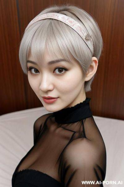 2 woman secretary russian-japanese hairband - ai-porn.ai - Japan on pornintellect.com