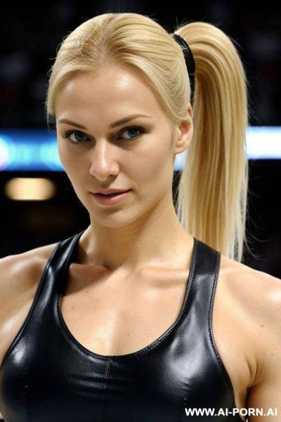 Russian olympic volleyball player blonde ponytail - ai-porn.ai - Russia on pornintellect.com