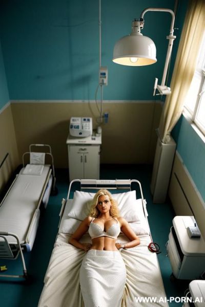Super sexy nurse.wears white push up bra. - ai-porn.ai on pornintellect.com