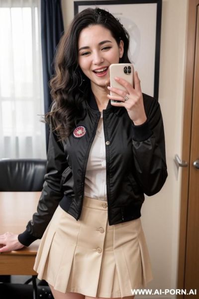 Woman receiving cum shot while on the phone - ai-porn.ai on pornintellect.com