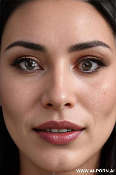 (close up) (cum drizzled on her face) - ai-porn.ai on pornintellect.com