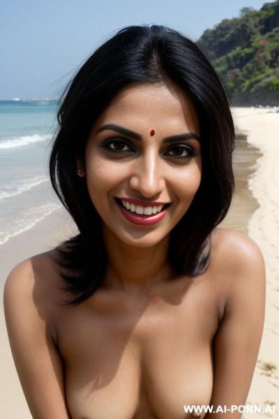 Naked beautiful sexy indian woman sucking a big dick - ai-porn.ai - India on pornintellect.com
