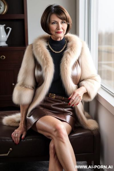 Fur coat - ai-porn.ai on pornintellect.com