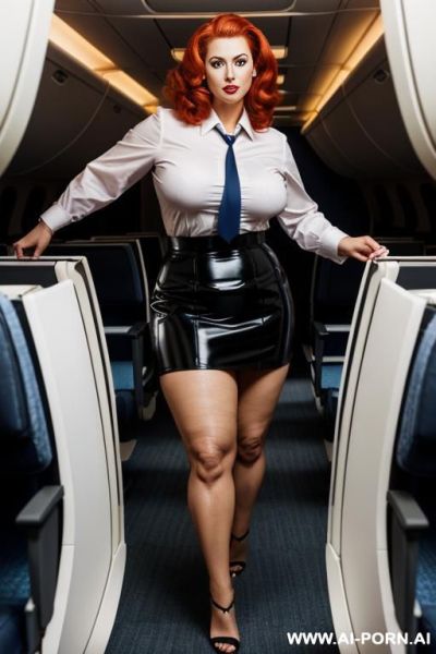Blonde, busty, sandals high heels, naked, african - ai-porn.ai on pornintellect.com