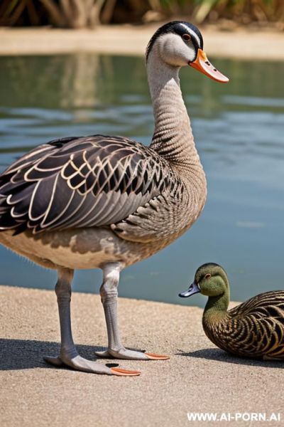 Elvihra coot, grandma duck, loving, matriarch, - ai-porn.ai on pornintellect.com