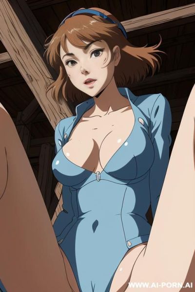 Miyazaki’s nausicaa of the valley of the wind in animation style - ai-porn.ai on pornintellect.com