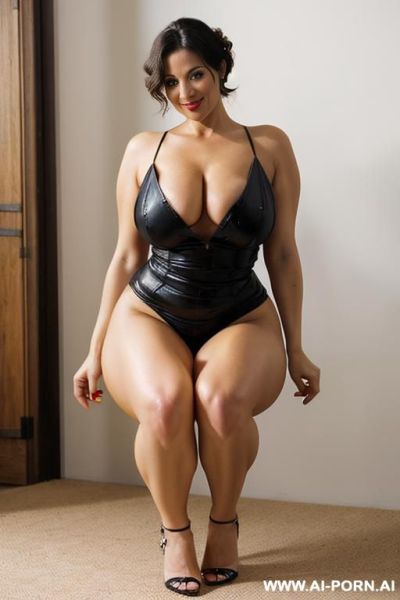 Completely naked and squatting - ai-porn.ai on pornintellect.com