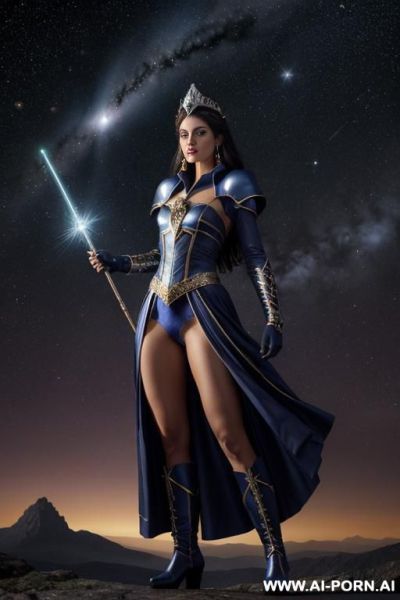 Fantasy wizard, looking at viewer, (eye contact), front view, finely detail, majestic view, ultra detailed face, highly detailed skin, highly detailed hands, proud figure, ultra realistic athletic - ai-porn.ai on pornintellect.com
