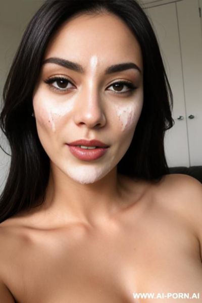 A lot if cum on face - ai-porn.ai on pornintellect.com