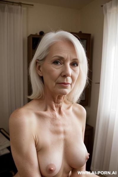 Sexy woman, elderly man, naked, large penis, - ai-porn.ai on pornintellect.com