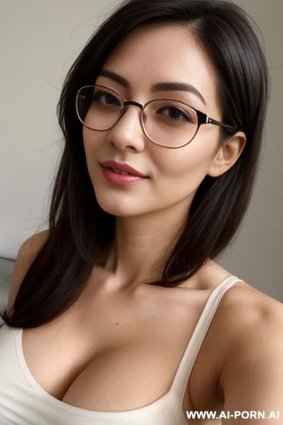 Big thighs. İn glasses. - ai-porn.ai on pornintellect.com