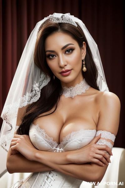 Beautiful natural heavy oversized oval titties. best titties in the world. best quality eyes. look at viewer. sexy eyes. arabic supermodel. detailed face, depth of field. perfect breasts. fit. - ai-porn.ai on pornintellect.com