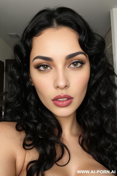 (african white mixed race), pretty, thick plump lips - ai-porn.ai on pornintellect.com