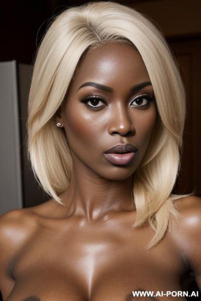 ((realistic)) sexy, ebony, (afro), perfect tits - ai-porn.ai on pornintellect.com