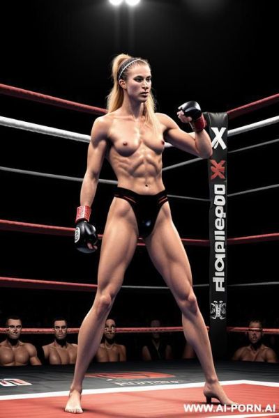 Naked boxer, naked body, totally naked, very oversized boobs, show naked pussy, fully naked, nude female box, naked body, naked boxing, very naked, absolutelly naked woman boxing, naked boxing match, naked, nude, naked pussy, boobs, all naked - ai-porn.ai on pornintellect.com