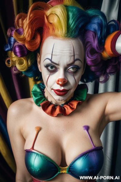 Gigantic tits, horny bimbo, cum facial - ai-porn.ai on pornintellect.com