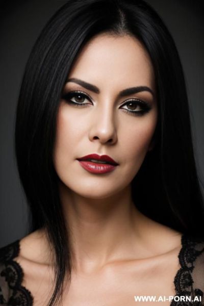 Mean looking dark haired femdom mistress - ai-porn.ai on pornintellect.com