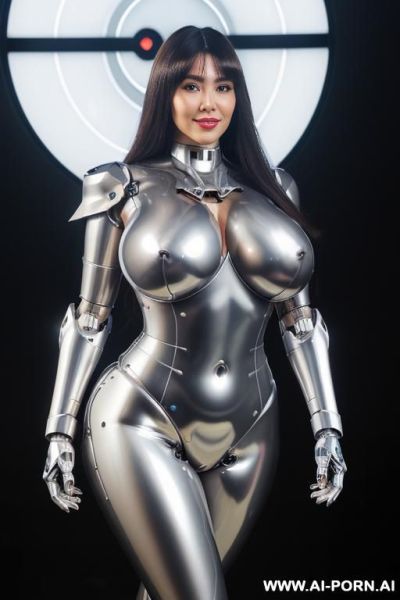 ((wonderful ultra robotic very beautiful hd quality to very detailed image to total mecha meccanic robotic body, beautiful cyborg mecha trasformers male )),(( artificial latex big boobs))(( total - ai-porn.ai on pornintellect.com