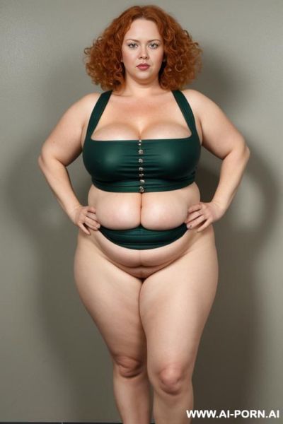 Massive droppy ultra saggy boobs with huge nipples, fat arms, fat belly, wide hips, huge ass - ai-porn.ai on pornintellect.com