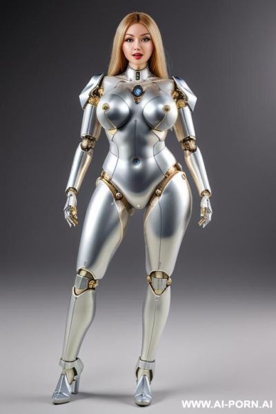 ((wonderful ultra realistic robotic very beautiful hd quality to very detailed image to complete very robotic sex-doll body, beautiful cyborg mecha trasformers male )),(( artificial big boobs))(( total - ai-porn.ai on pornintellect.com