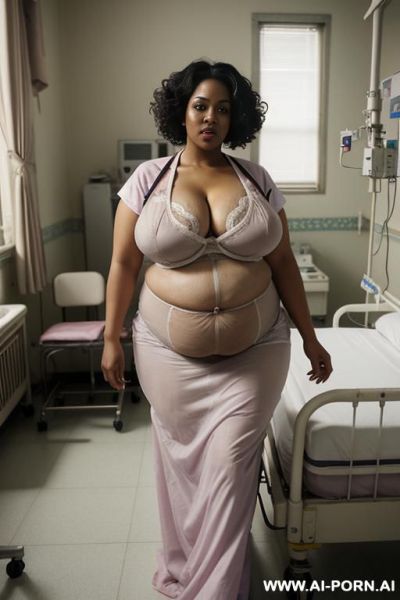 Massive saggy boobs; wide hips; thick thights - ai-porn.ai on pornintellect.com