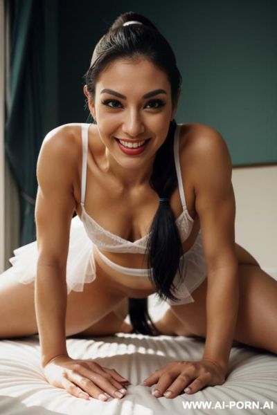Shemale, with a great penis, have sex relation with a men in a room of the pen house, while the man suck other penis shemale - ai-porn.ai on pornintellect.com